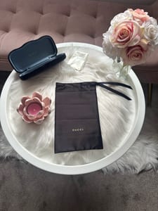 Gucci Brillen Etui schwarz samt – Bild 9 von 10