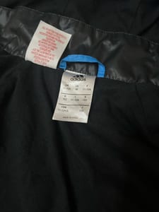 Herren Adidas Trainingsjacke size XS mit Kapuze – Blau – Bild 6 von 6