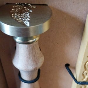 Wachssiegel-Set mit Holzgriff und Siegelstange – Bild 4 von 5