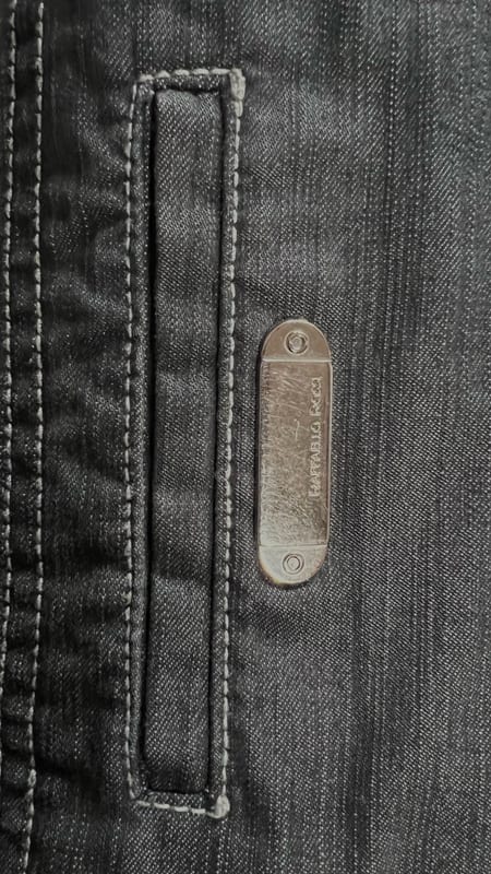 Damen Raffaello Rossi • Jeansjacke • Strass • Gr. 42 – Schwarz – Bild 8 von 12