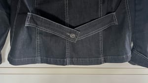 Damen Raffaello Rossi • Jeansjacke • Strass • Gr. 42 – Schwarz – Bild 4 von 12