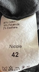Damen Raffaello Rossi • Jeansjacke • Strass • Gr. 42 – Schwarz – Bild 6 von 12