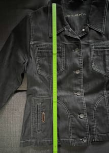 Damen Raffaello Rossi • Jeansjacke • Strass • Gr. 42 – Schwarz – Bild 11 von 12